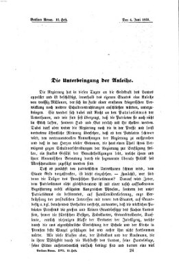 Berliner Revue Samstag 4. Juni 1859