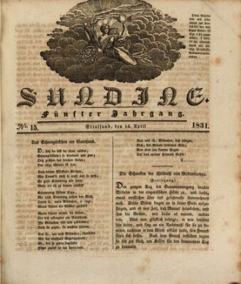 Sundine Donnerstag 14. April 1831