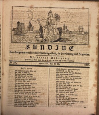 Sundine Mittwoch 15. Mai 1833