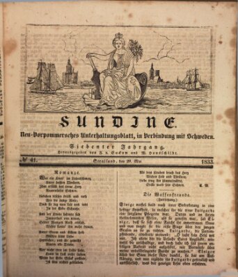 Sundine Mittwoch 29. Mai 1833