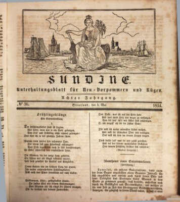Sundine Montag 5. Mai 1834