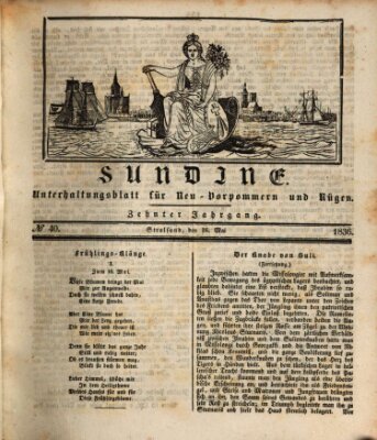 Sundine Montag 16. Mai 1836