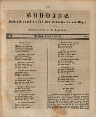 Sundine Mittwoch 14. Juli 1847