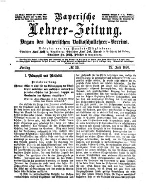 Bayerische Lehrerzeitung