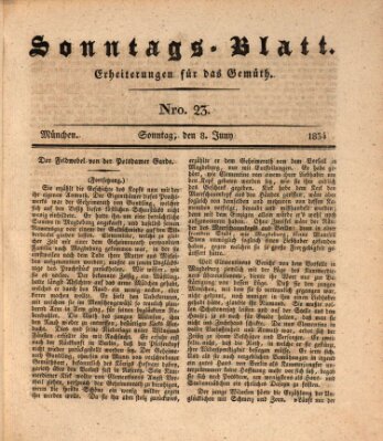 Sonntags-Blatt (Der bayerische Volksfreund) Sonntag 8. Juni 1834