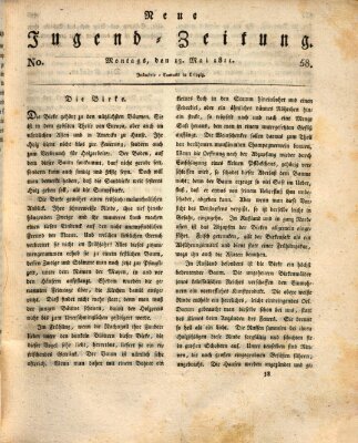 Neue Jugendzeitung (Bildungsblätter oder Zeitung für die Jugend) Montag 13. Mai 1811