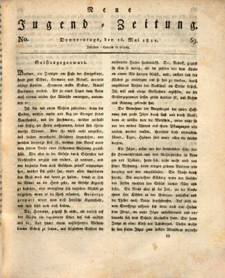 Neue Jugendzeitung (Bildungsblätter oder Zeitung für die Jugend) Donnerstag 16. Mai 1811