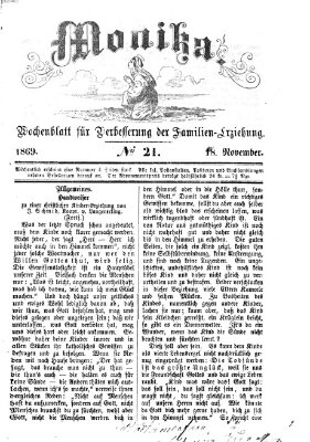 Katholische Schulzeitung (Bayerische Schulzeitung) Donnerstag 18. November 1869