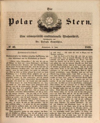 Der Polar-Stern Samstag 9. Juni 1832