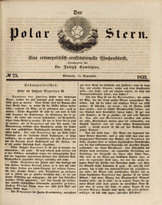 Der Polar-Stern Mittwoch 19. September 1832