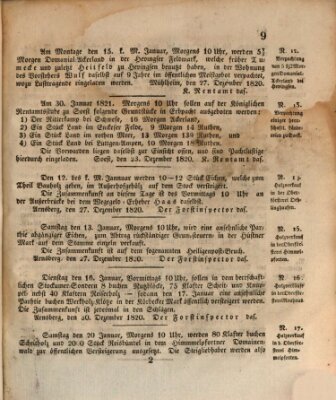 Amtsblatt für den Regierungsbezirk Arnsberg Samstag 6. Januar 1821