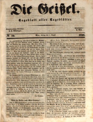 Die Geißel Samstag 5. August 1848