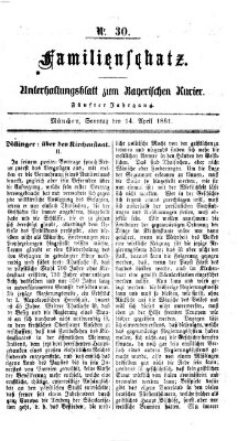 Familienschatz (Bayerischer Kurier) Sonntag 14. April 1861