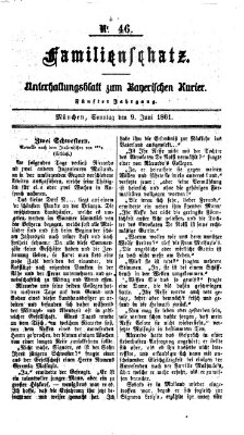 Familienschatz (Bayerischer Kurier) Sonntag 9. Juni 1861