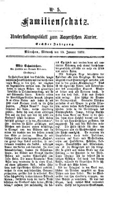 Familienschatz (Bayerischer Kurier) Mittwoch 15. Januar 1862
