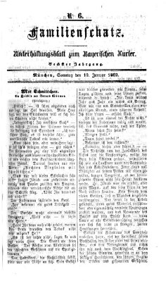 Familienschatz (Bayerischer Kurier) Sonntag 19. Januar 1862