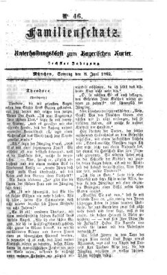 Familienschatz (Bayerischer Kurier) Sonntag 8. Juni 1862
