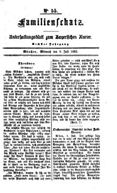 Familienschatz (Bayerischer Kurier) Mittwoch 9. Juli 1862