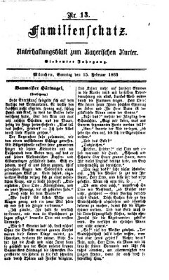 Familienschatz (Bayerischer Kurier) Sonntag 15. Februar 1863