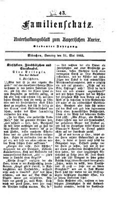 Familienschatz (Bayerischer Kurier) Sonntag 31. Mai 1863
