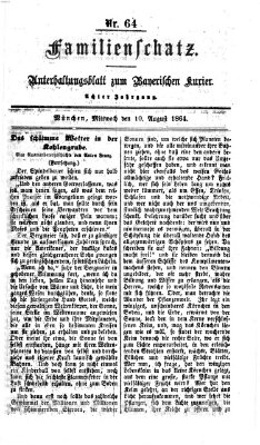Familienschatz (Bayerischer Kurier) Mittwoch 10. August 1864