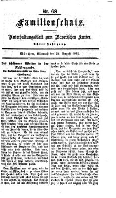 Familienschatz (Bayerischer Kurier) Mittwoch 24. August 1864