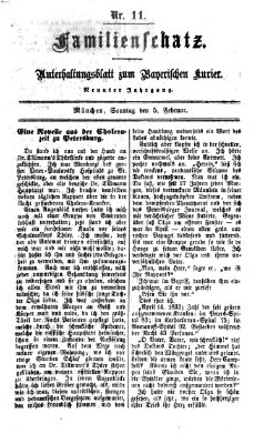 Familienschatz (Bayerischer Kurier) Sonntag 5. Februar 1865