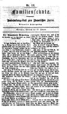 Familienschatz (Bayerischer Kurier) Mittwoch 22. Februar 1865