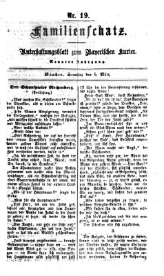 Familienschatz (Bayerischer Kurier) Sonntag 5. März 1865