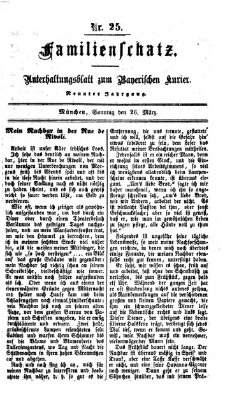 Familienschatz (Bayerischer Kurier) Sonntag 26. März 1865