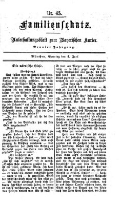 Familienschatz (Bayerischer Kurier) Sonntag 4. Juni 1865
