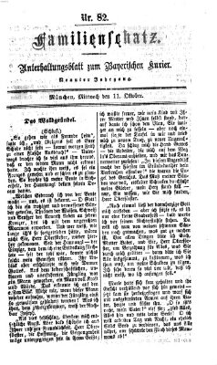 Familienschatz (Bayerischer Kurier) Mittwoch 11. Oktober 1865