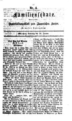Familienschatz (Bayerischer Kurier) Sonntag 14. Januar 1866