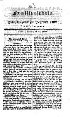 Familienschatz (Bayerischer Kurier) Mittwoch 24. Januar 1866