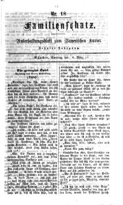 Familienschatz (Bayerischer Kurier) Sonntag 4. März 1866