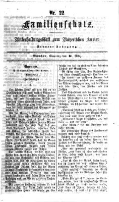 Familienschatz (Bayerischer Kurier) Sonntag 18. März 1866