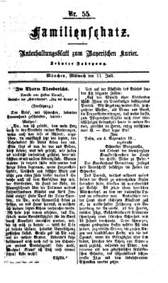 Familienschatz (Bayerischer Kurier) Mittwoch 11. Juli 1866