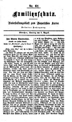 Familienschatz (Bayerischer Kurier) Sonntag 5. August 1866