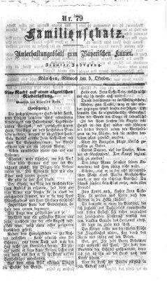 Familienschatz (Bayerischer Kurier) Mittwoch 3. Oktober 1866