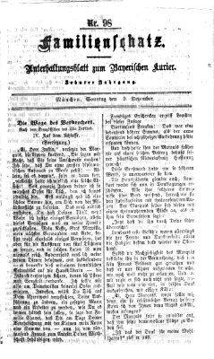 Familienschatz (Bayerischer Kurier) Sonntag 9. Dezember 1866