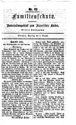 Familienschatz (Bayerischer Kurier) Sonntag 4. August 1867