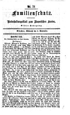 Familienschatz (Bayerischer Kurier) Mittwoch 4. September 1867