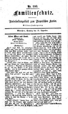 Familienschatz (Bayerischer Kurier) Sonntag 15. Dezember 1867