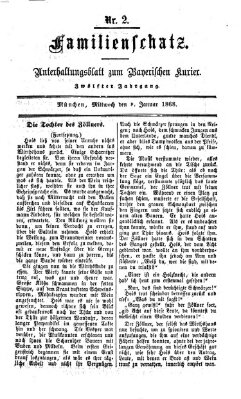 Familienschatz (Bayerischer Kurier) Mittwoch 8. Januar 1868