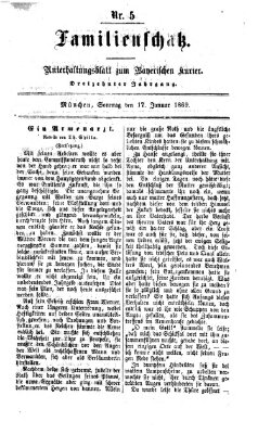 Familienschatz (Bayerischer Kurier) Sonntag 17. Januar 1869