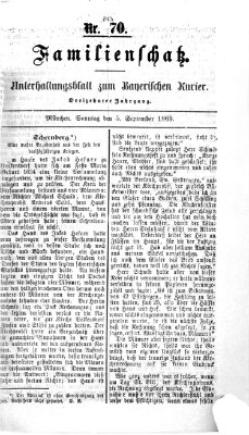 Familienschatz (Bayerischer Kurier) Sonntag 5. September 1869