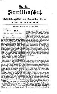 Familienschatz (Bayerischer Kurier) Mittwoch 25. Mai 1870
