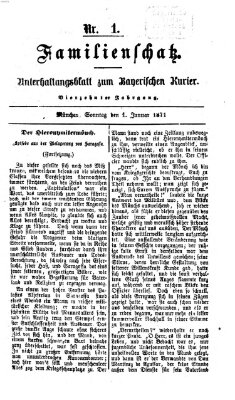 Familienschatz (Bayerischer Kurier) Sonntag 1. Januar 1871