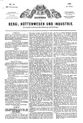 Der Berggeist Freitag 14. Juni 1867