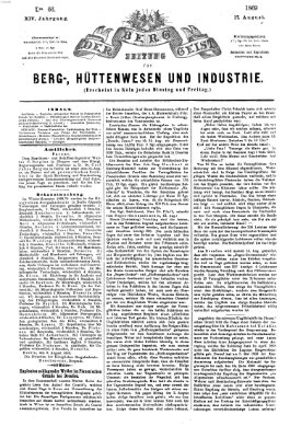 Der Berggeist Dienstag 17. August 1869